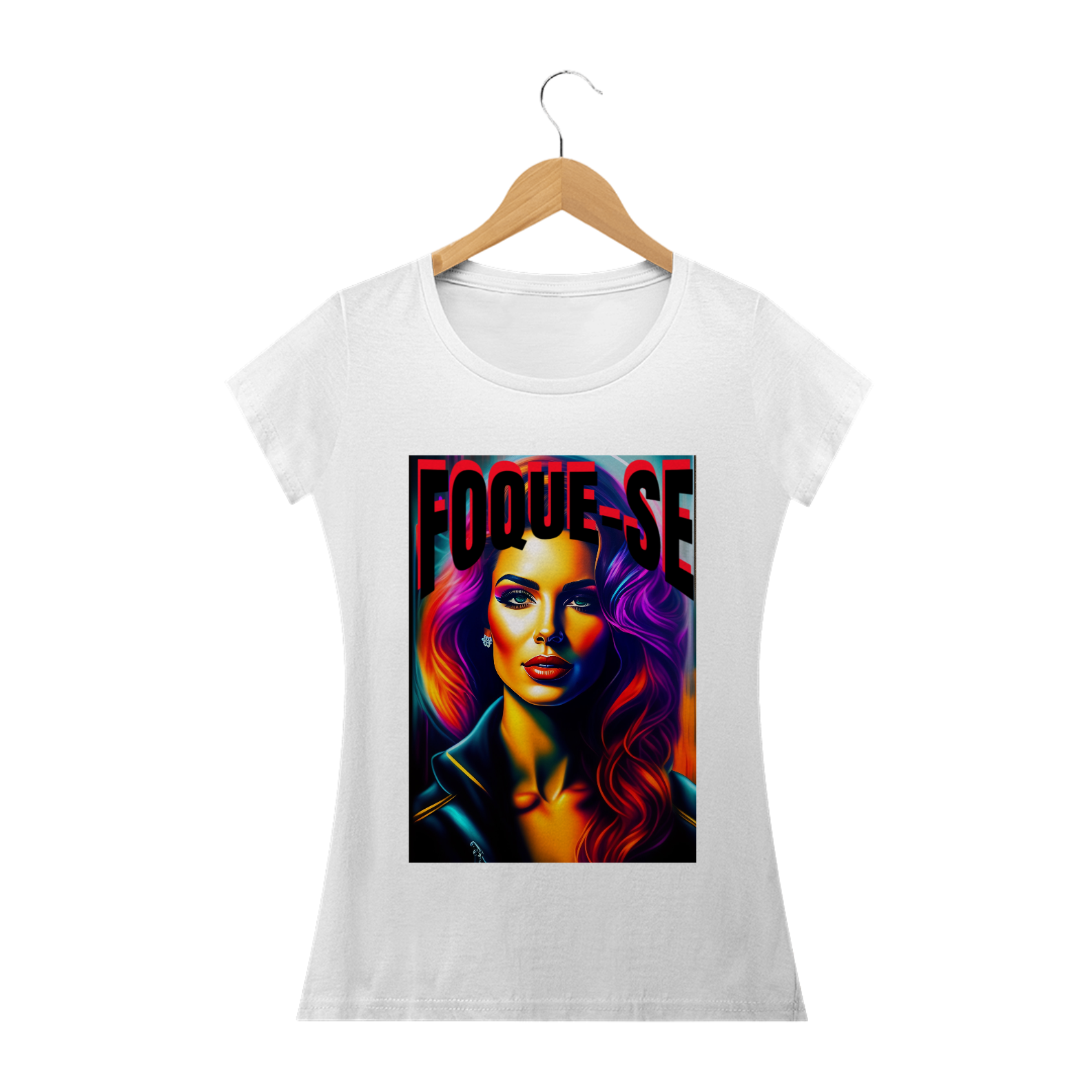 Camisa Baby Look- FOQUE-SE