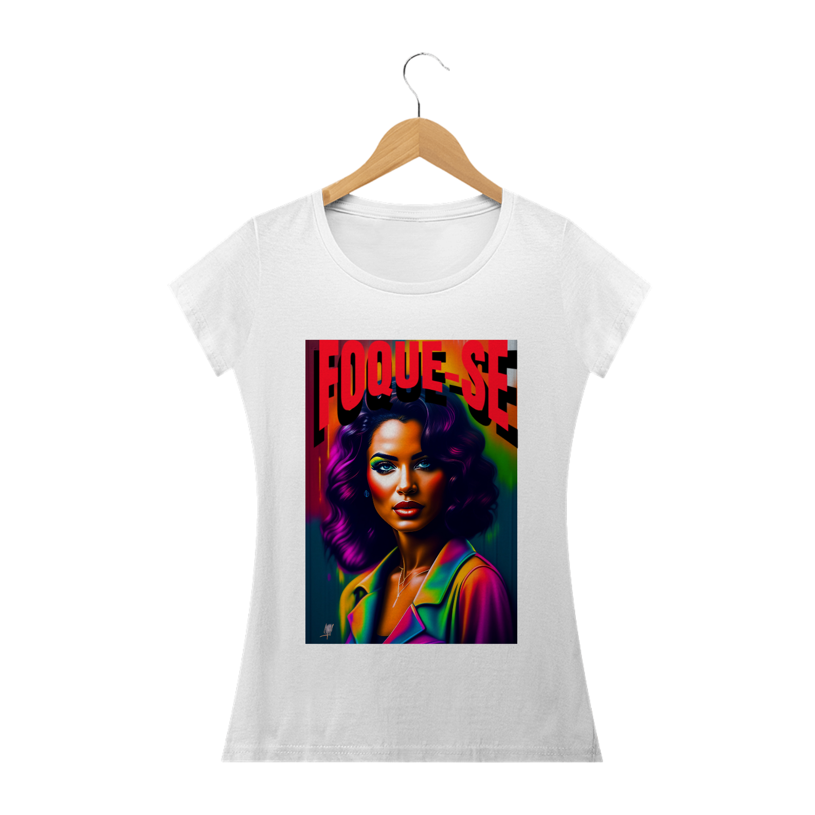 Camisa Baby Look- FOQUE-SE.