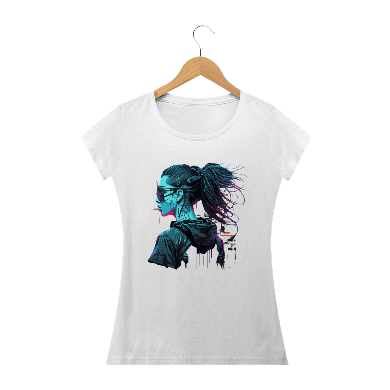 Camisa Perfil Cyberpunk