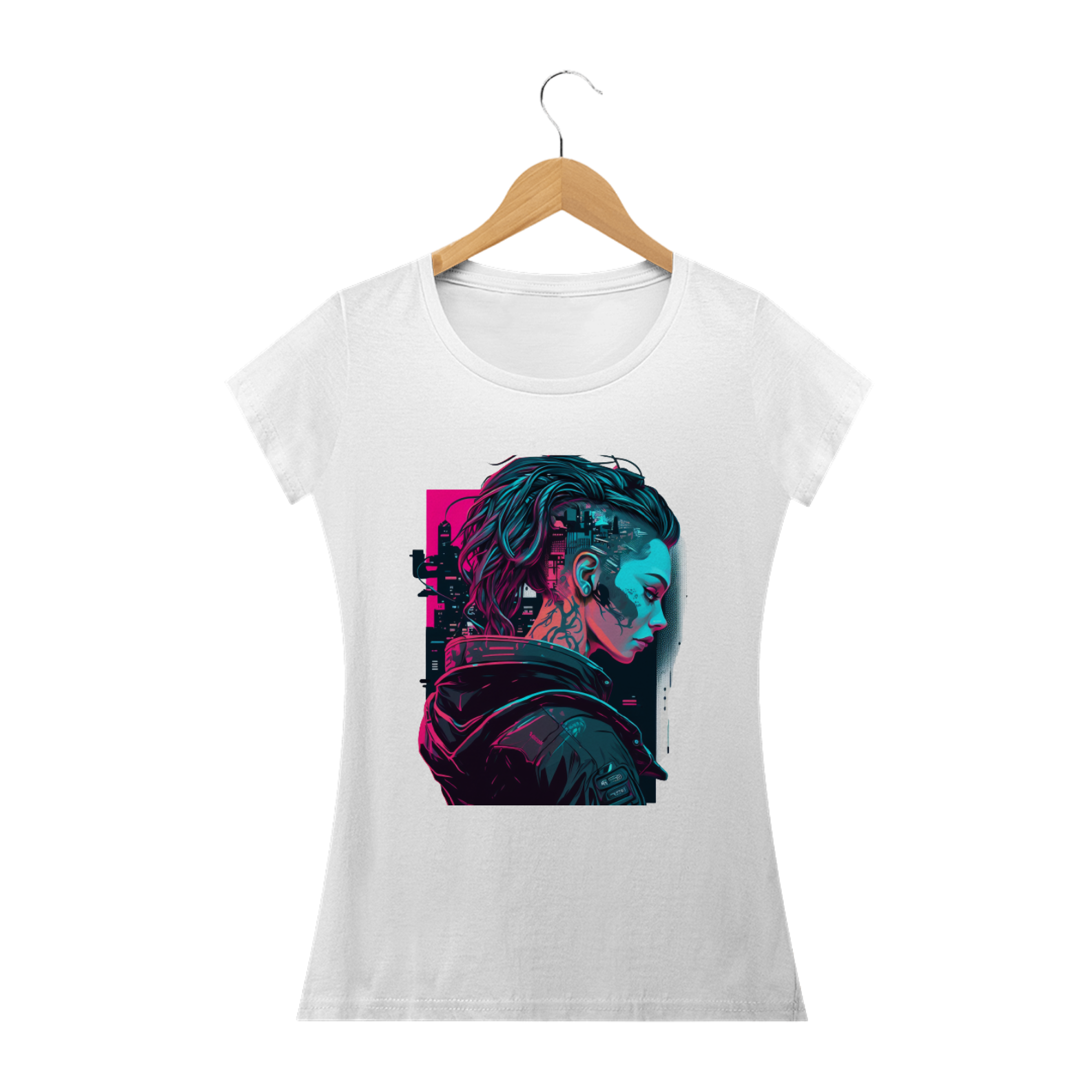 Camisa Perfil Cyberpunk