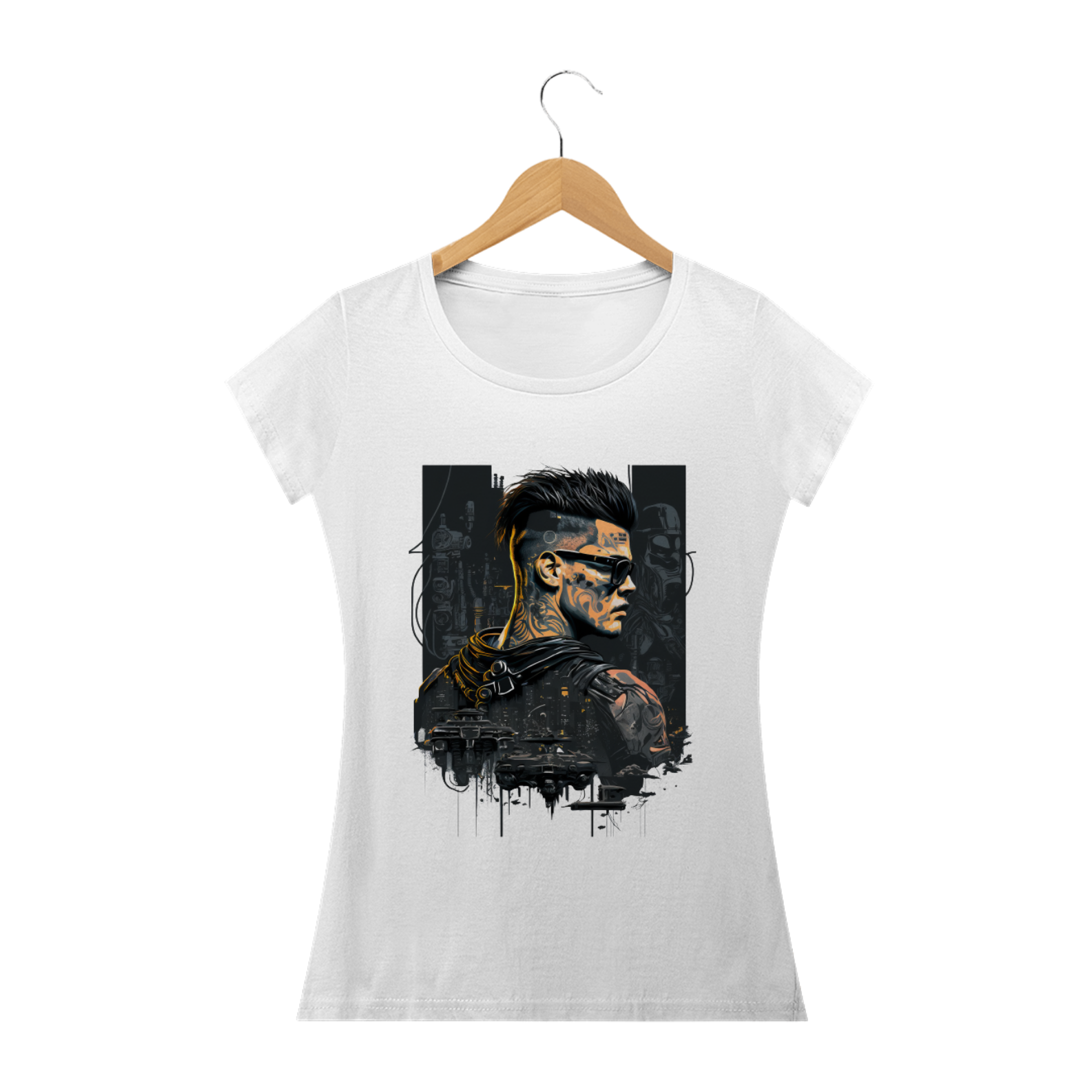 Camisa Perfil Cyberpunk