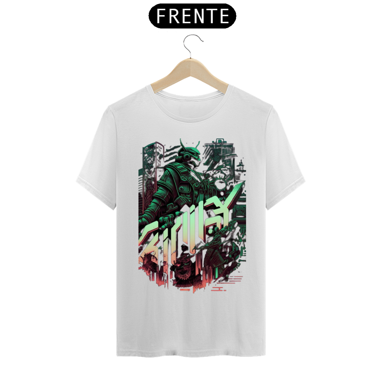 Camisa cyberpunk design