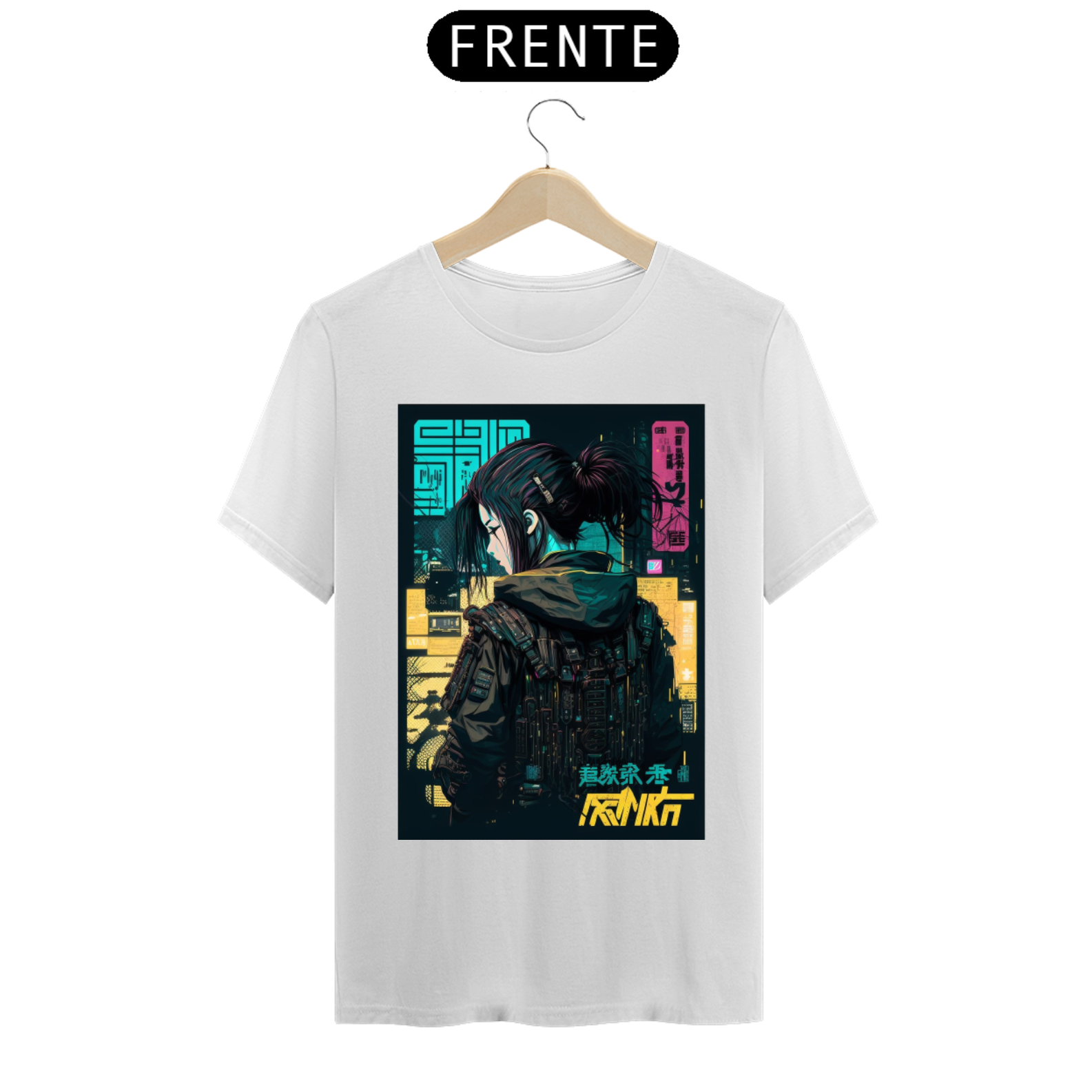 Camisa cyberpunk design