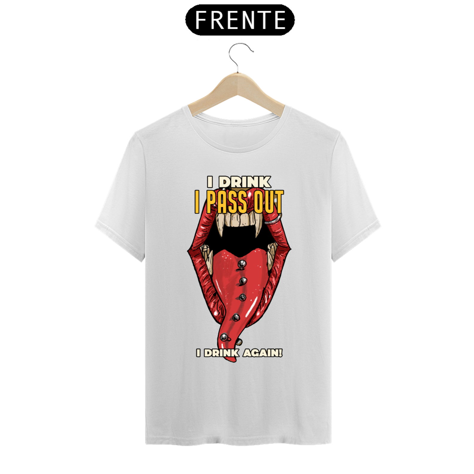 Camisa drink super estilizada