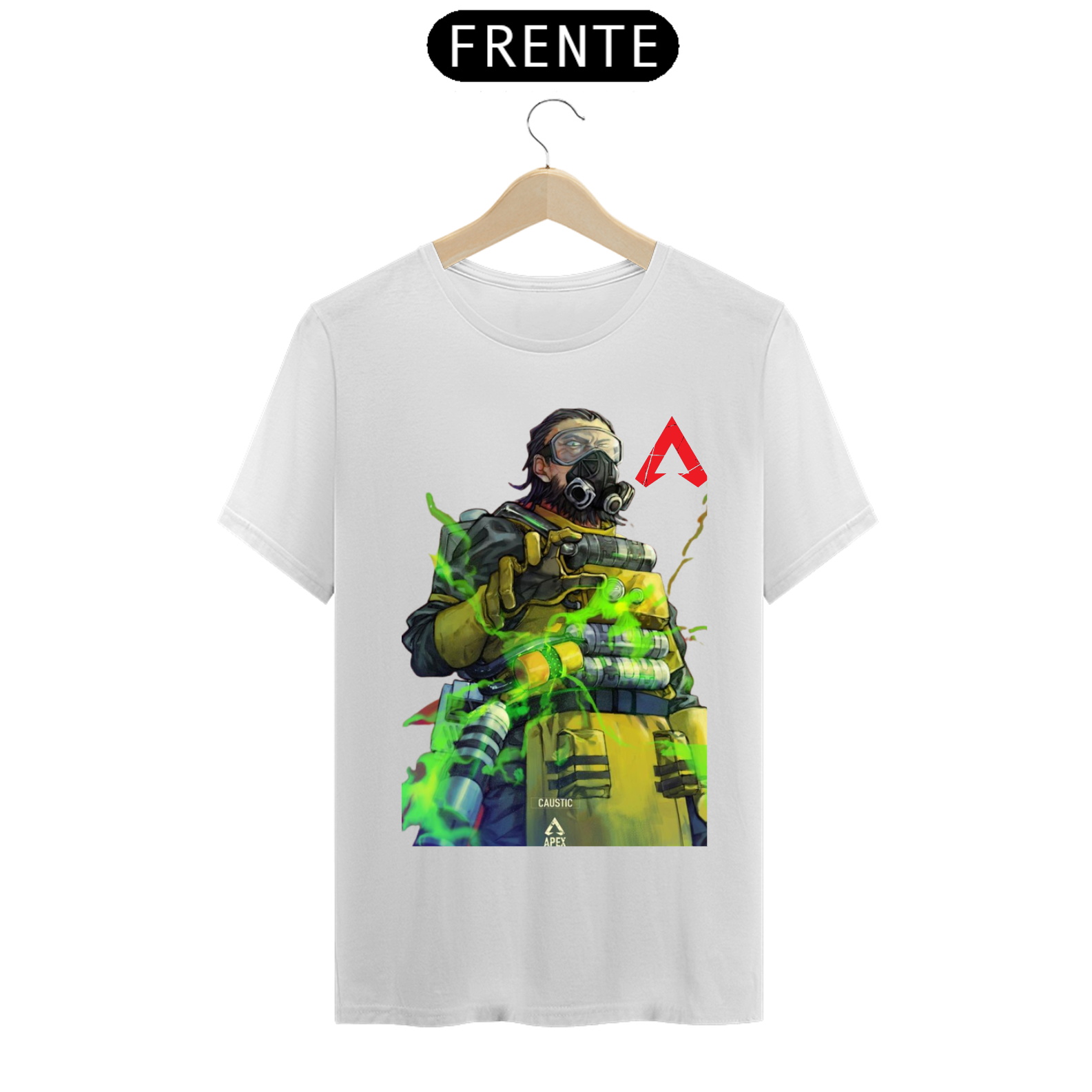 Camisa Masculina apex legends caustic