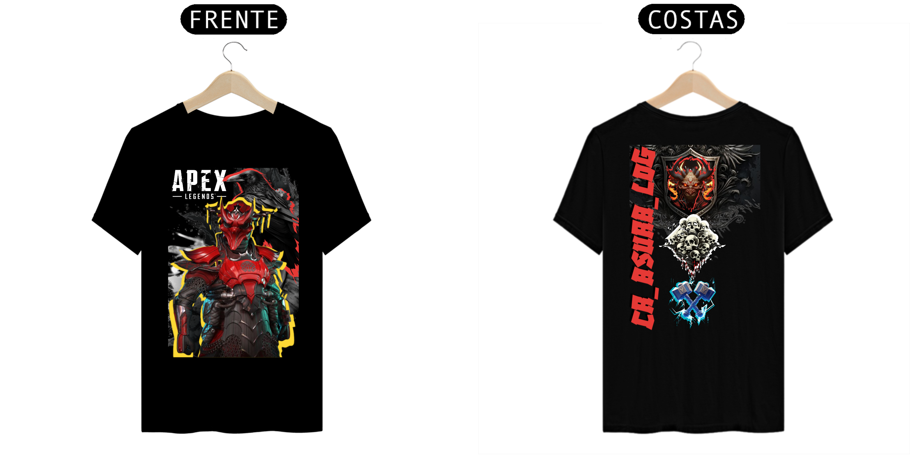 Camisa personalizada apex legends