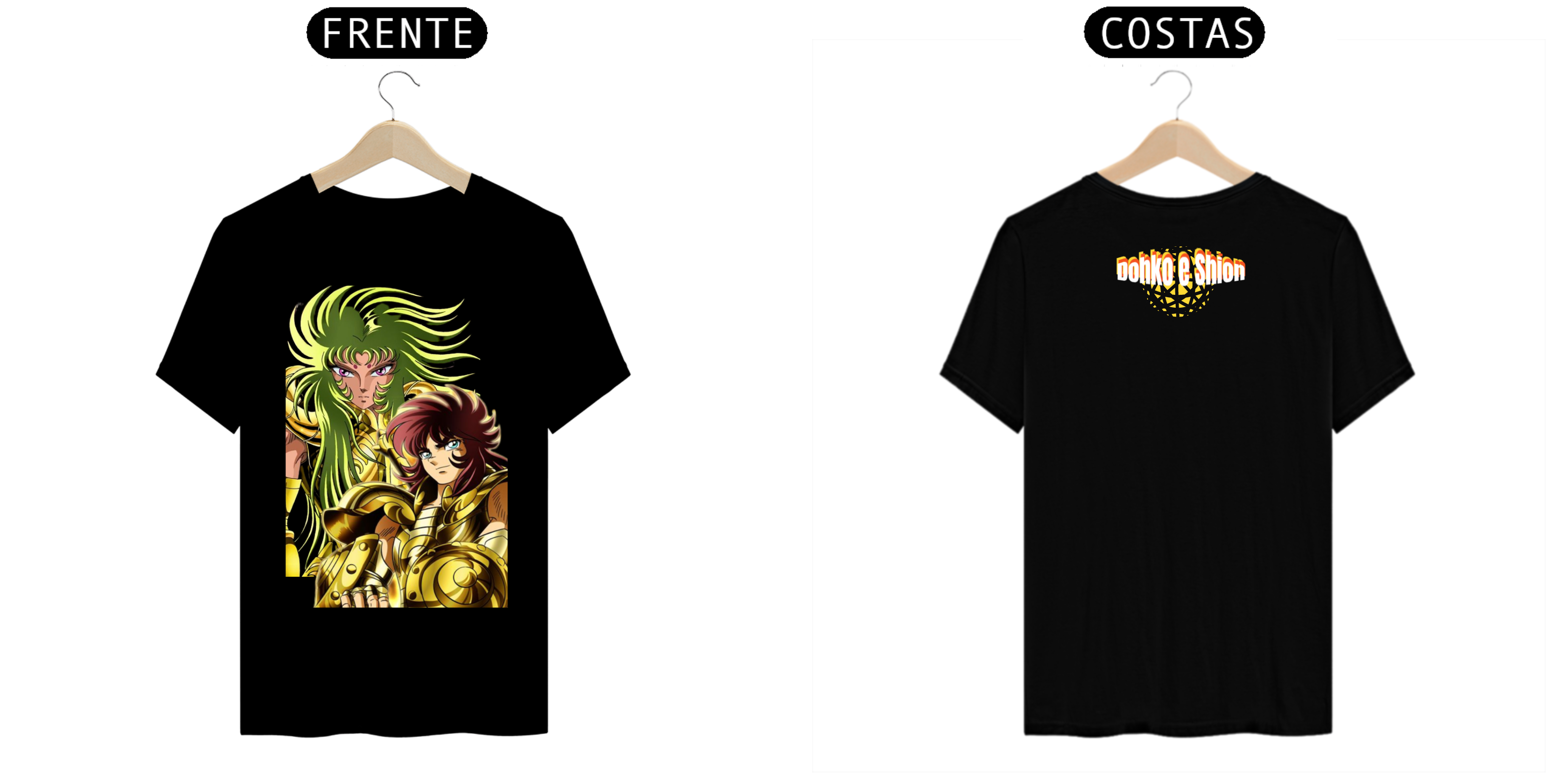 Coleção Cavaleiros do zodíaco- Dohko e Shion