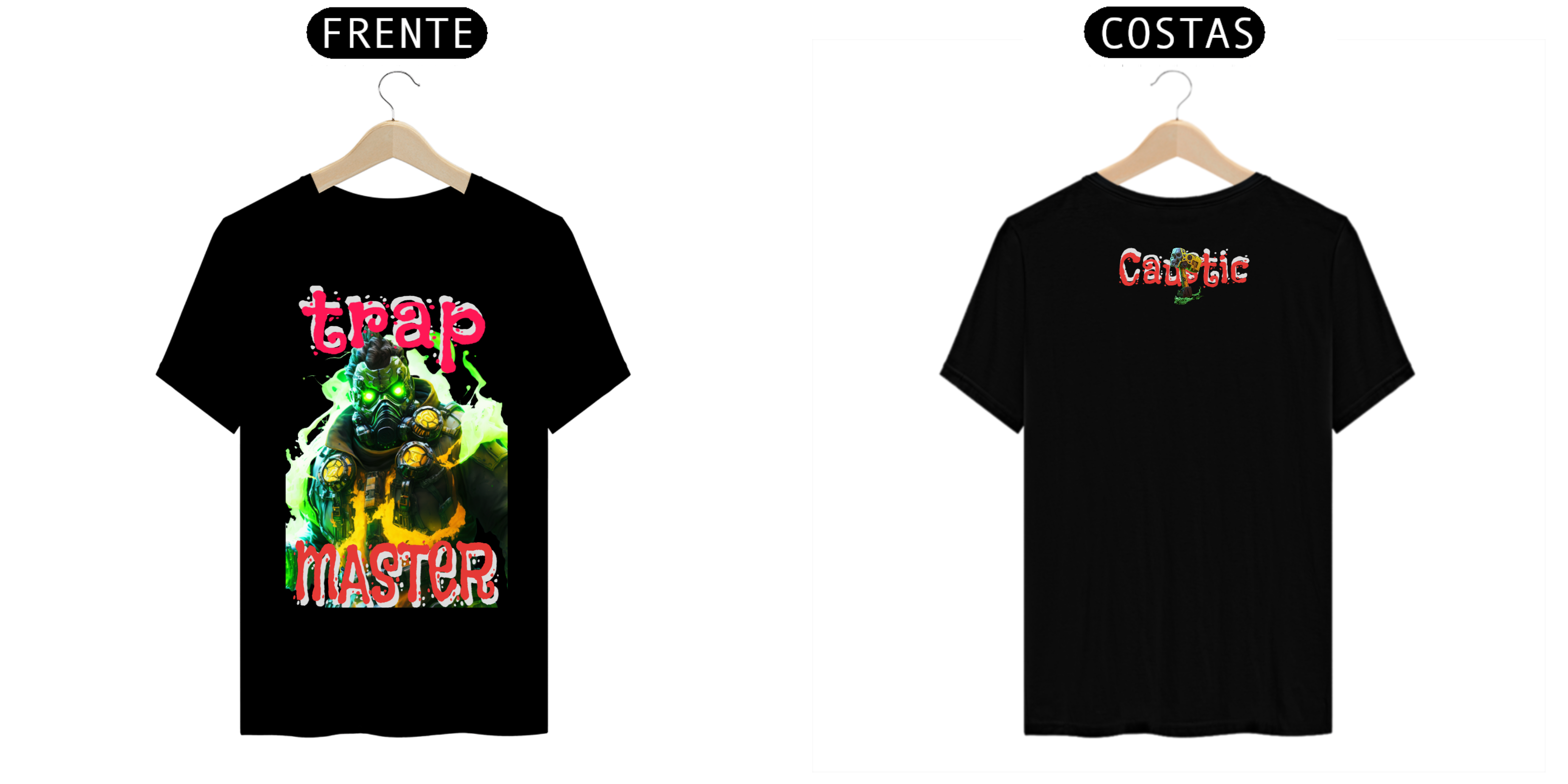 Camisa Apex legends Caustic trap master