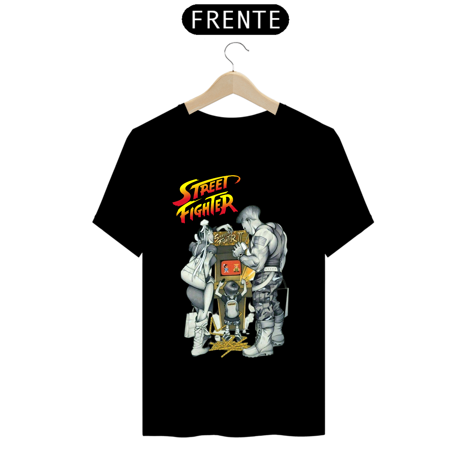 Camiseta Street Fighter Retro