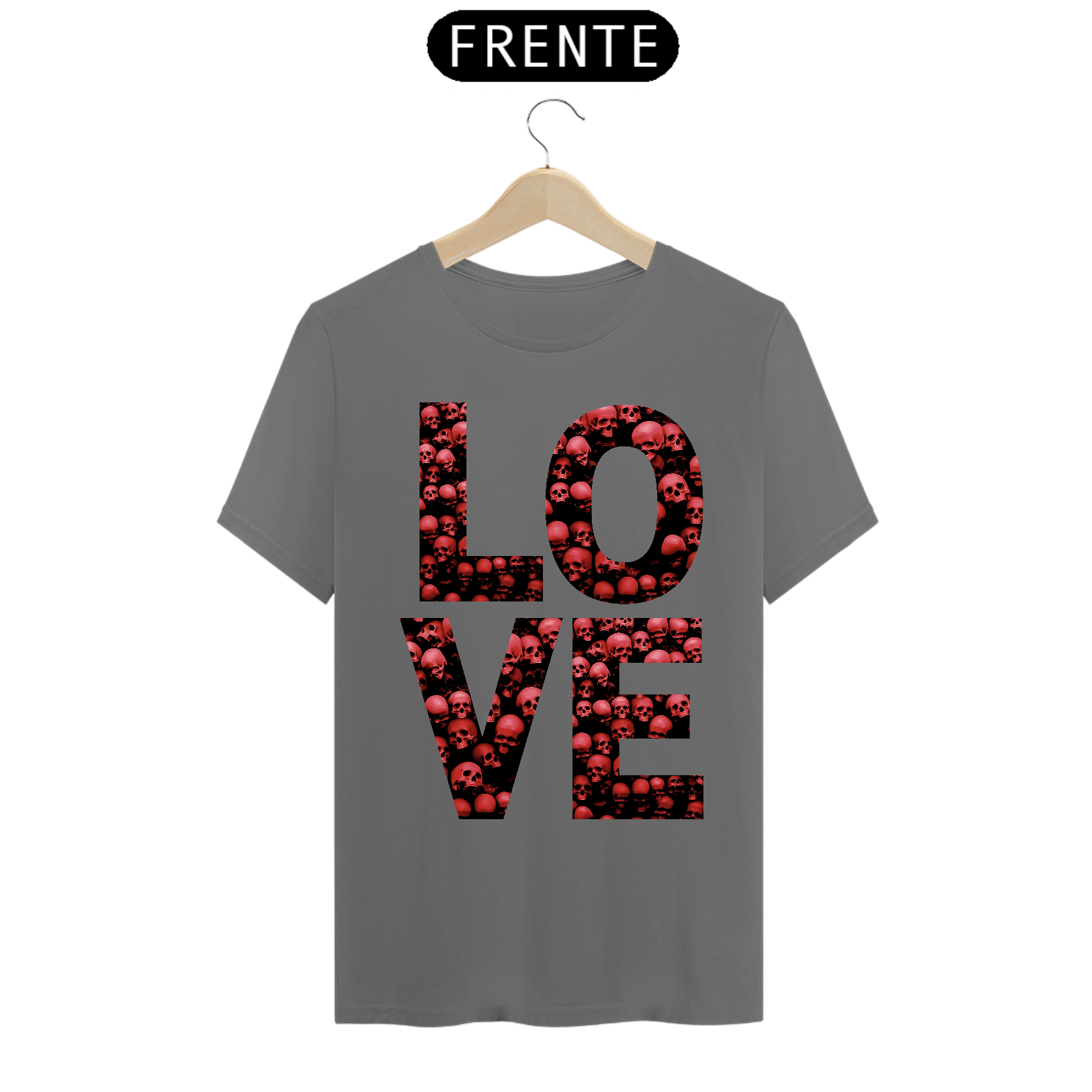 LOVE SKULLS - tshirt estonada