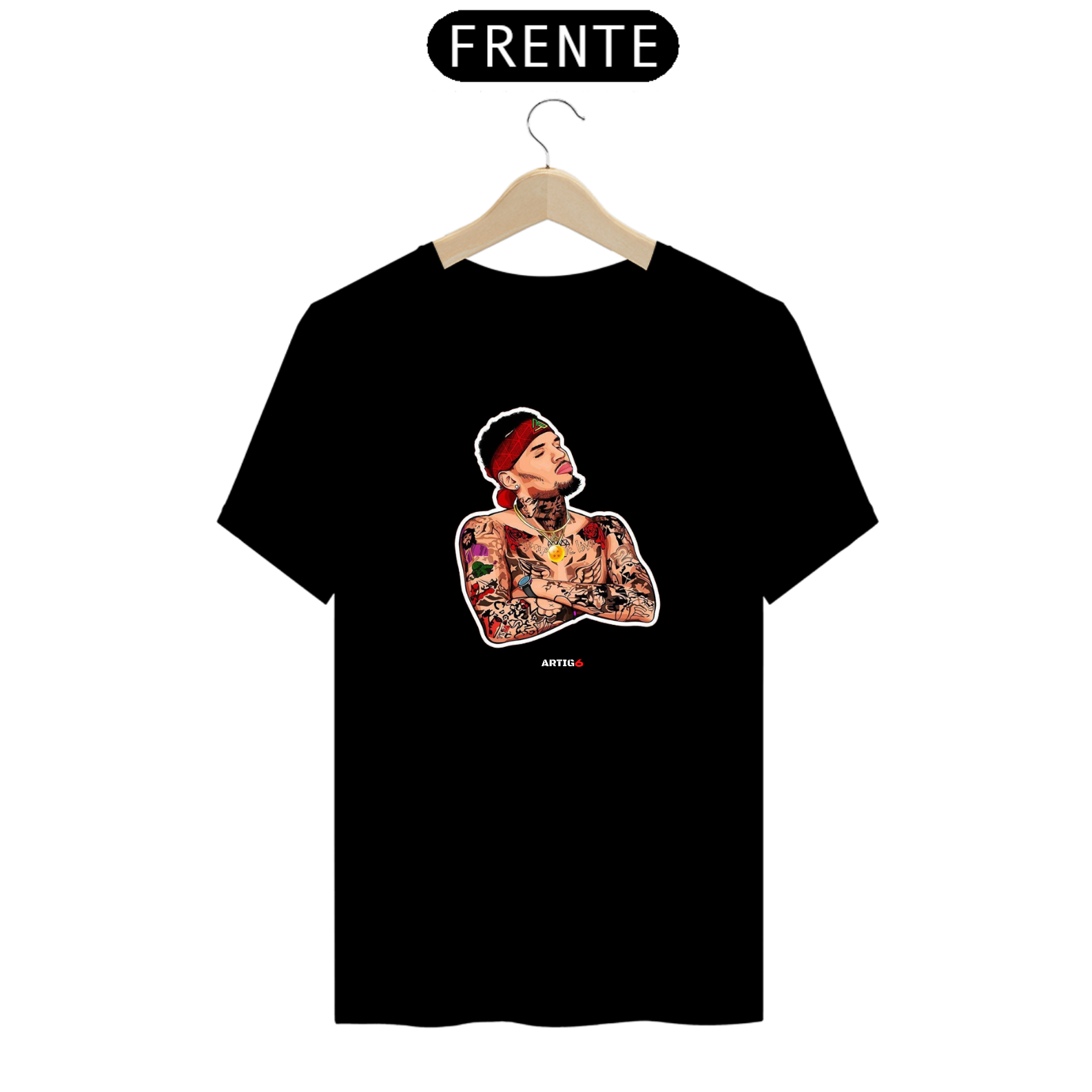 Camiseta Chris Brown 
