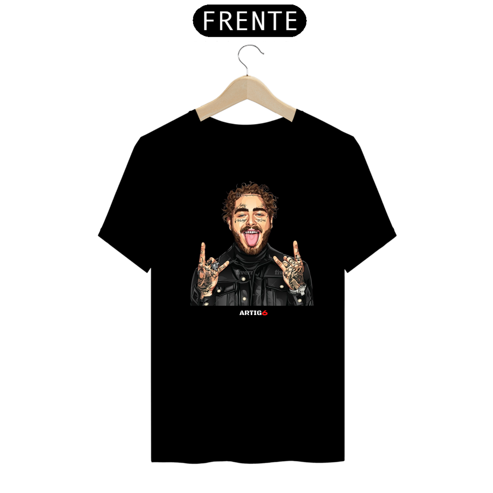 Camiseta Post Malone