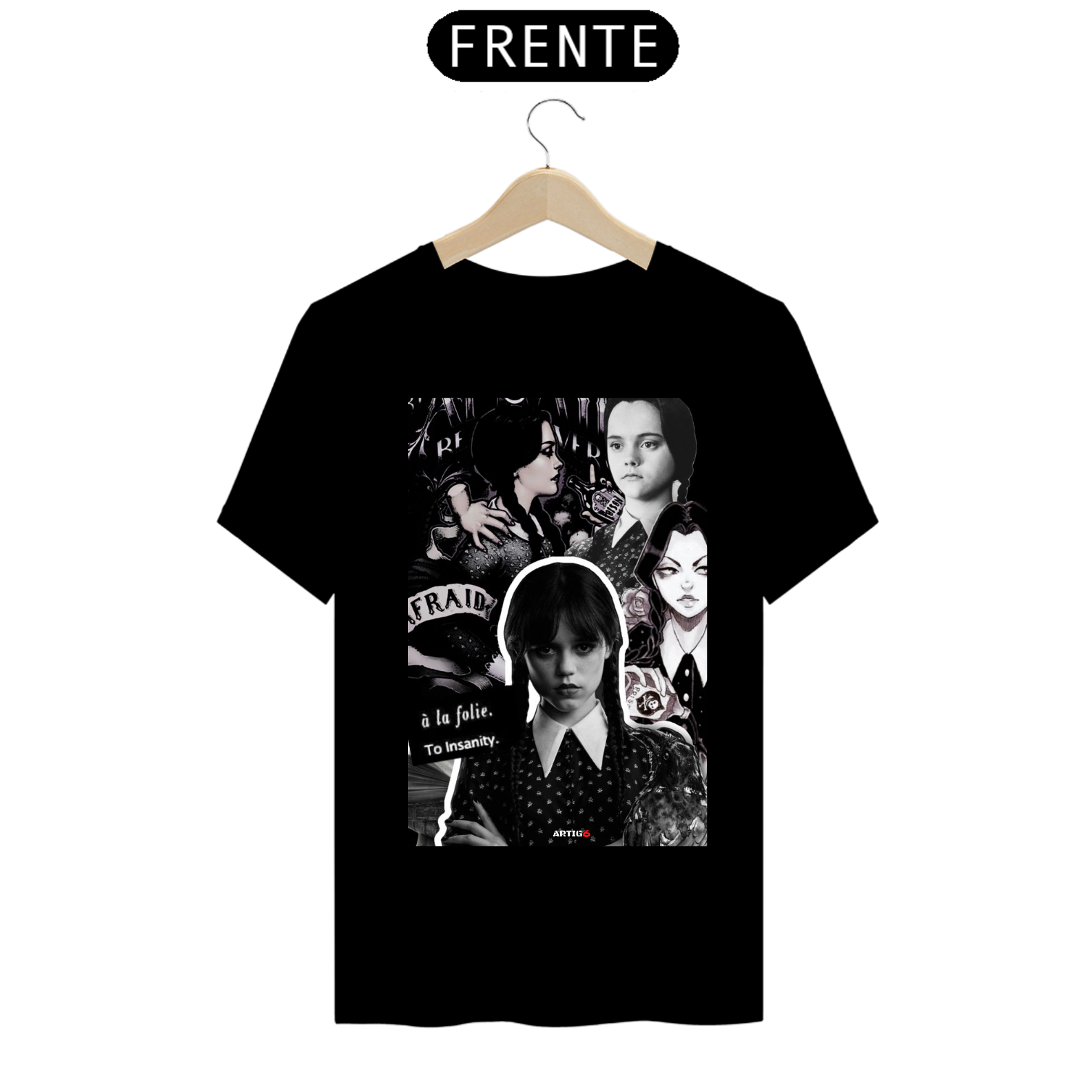 Camiseta Versôes Wandinha