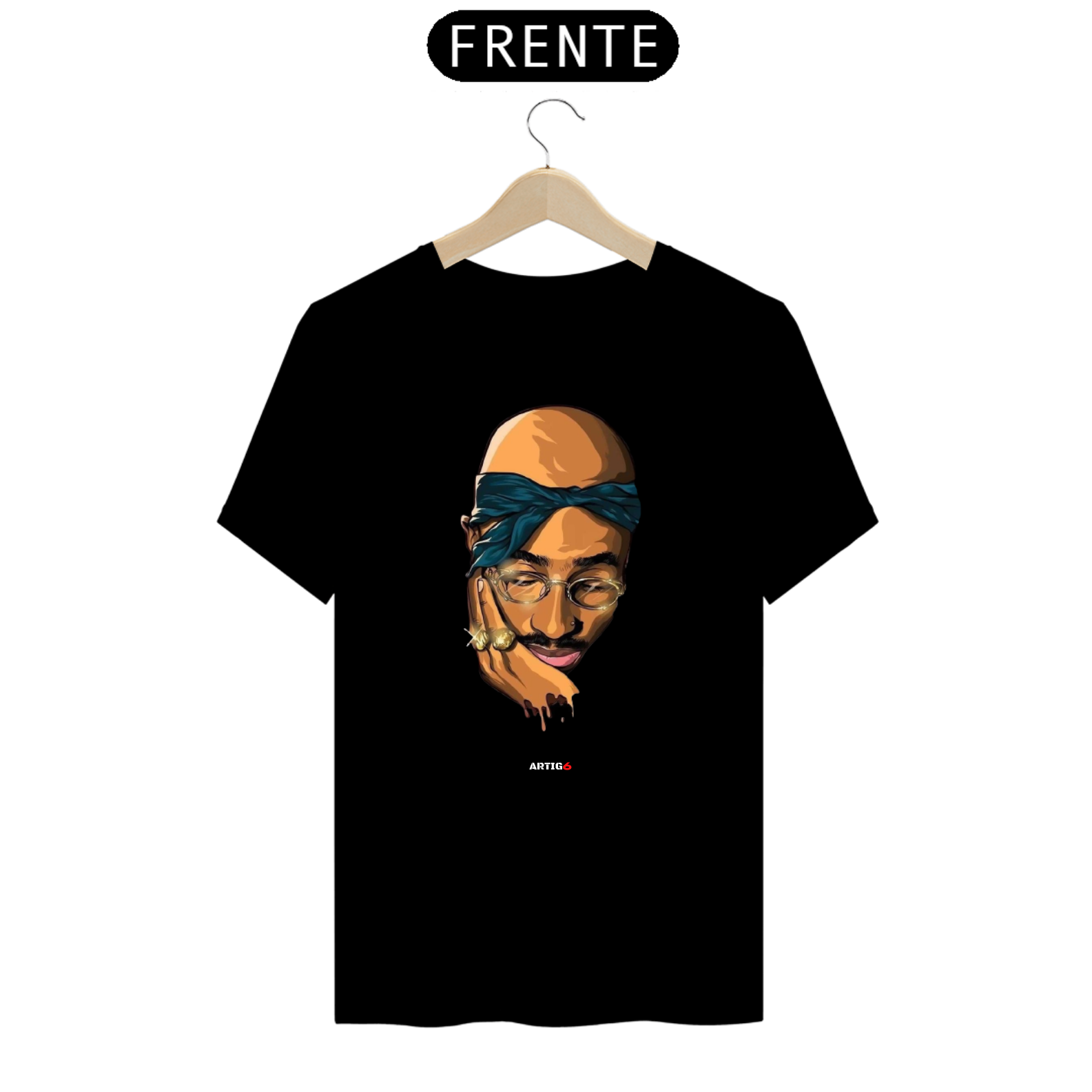 Camiseta 2Pac