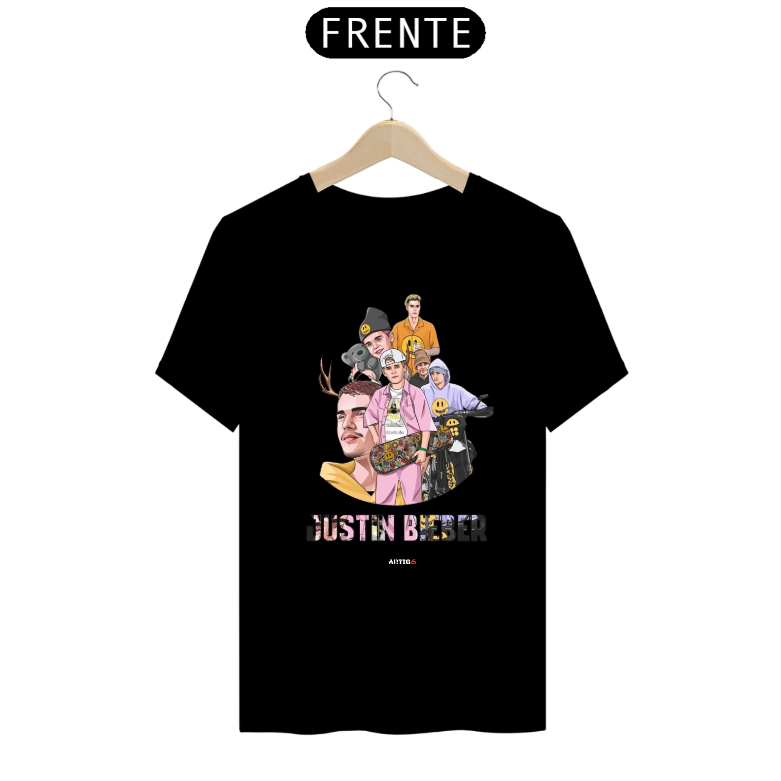 Camiseta Justin Bieber