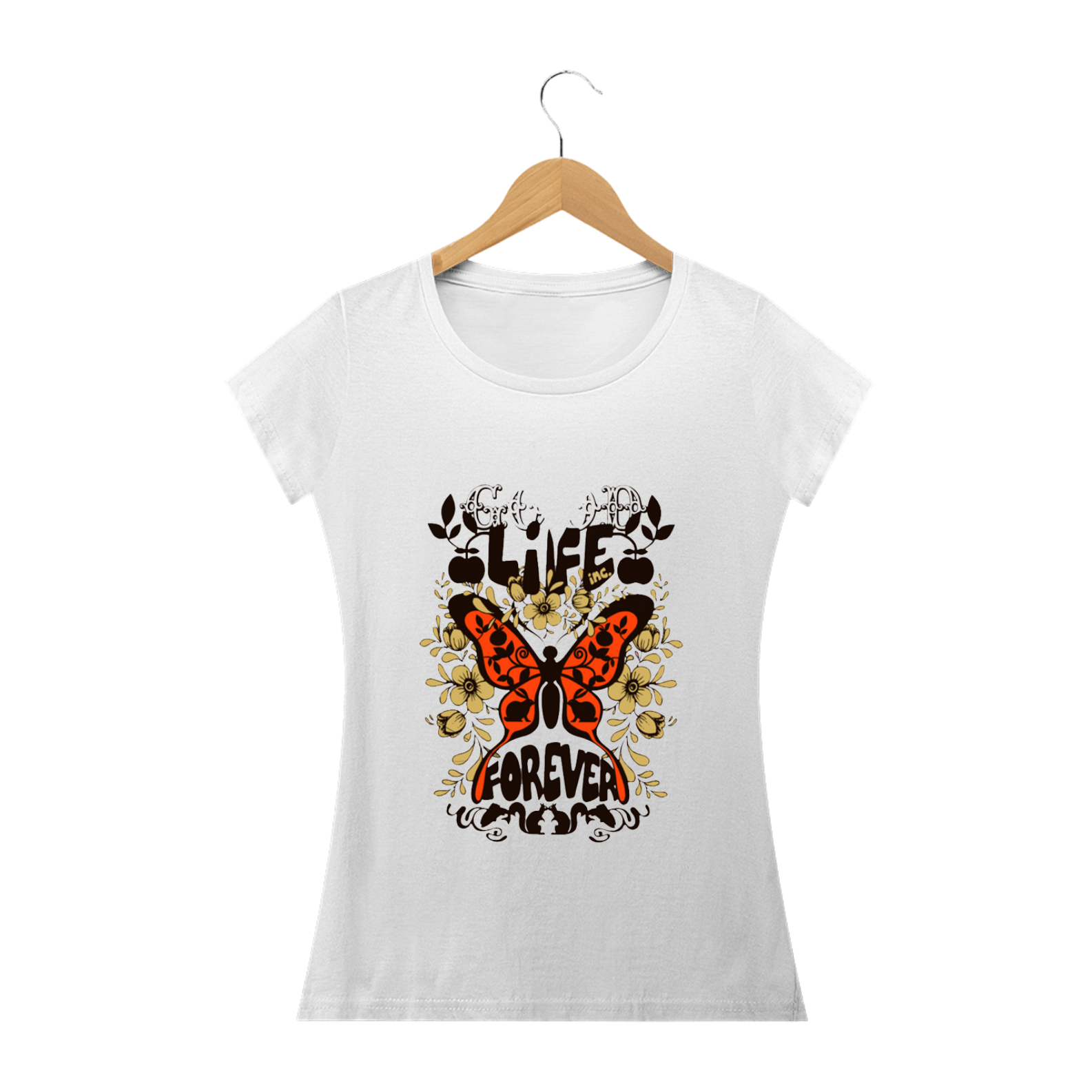 Camiseta Live Forever
