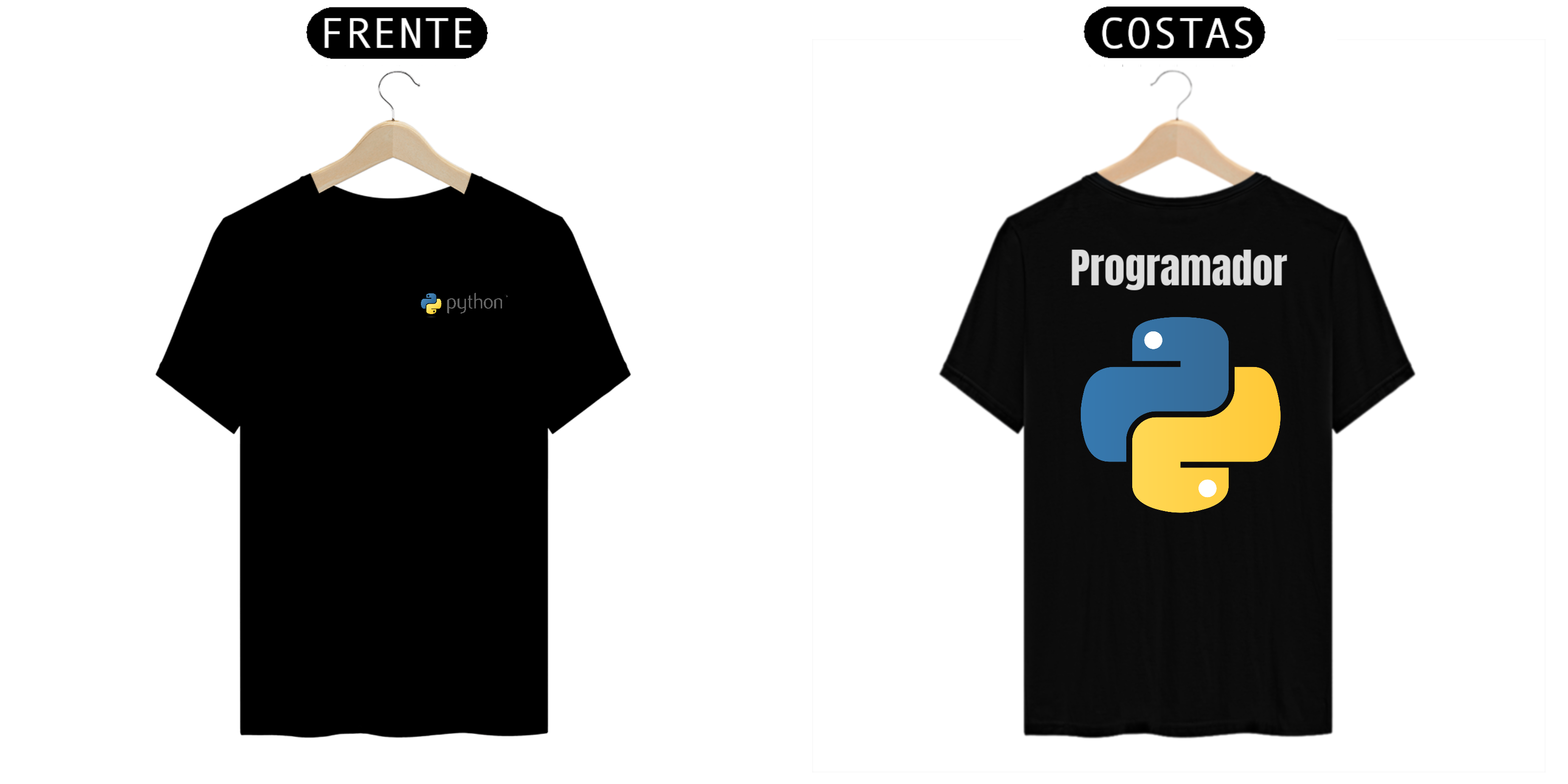 T-Shirt Programador Python