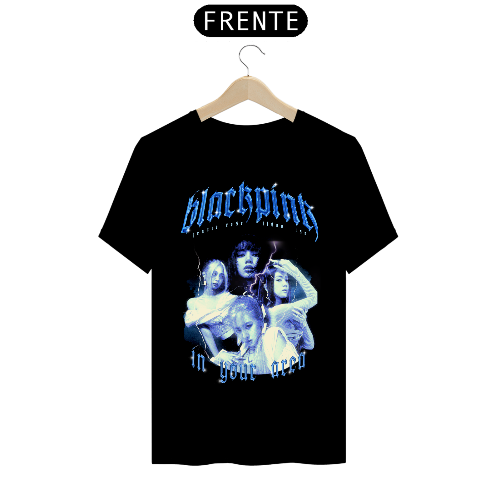 Nome do produto: T-shirt - BLACKPINK