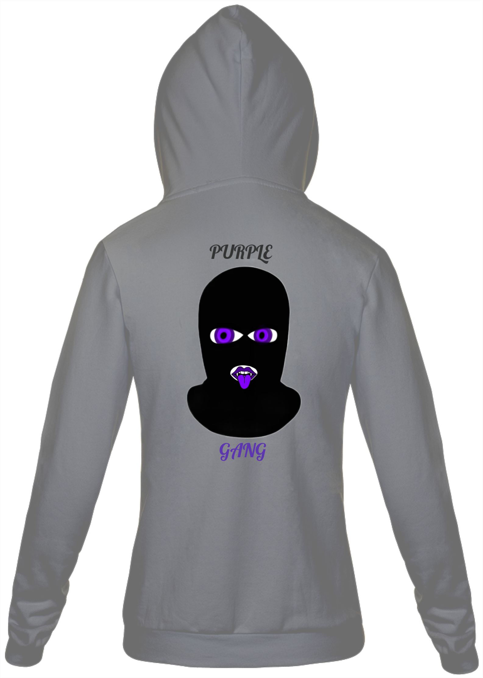 Nome do produto  Casaco Zíper Purple Gang 