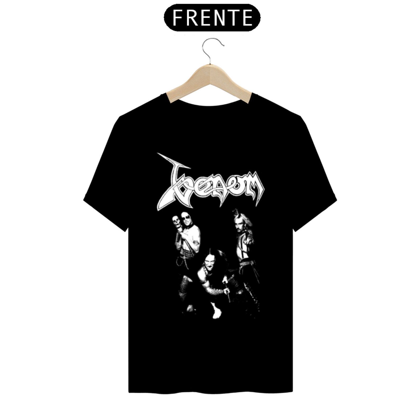 camiseta preta venom
