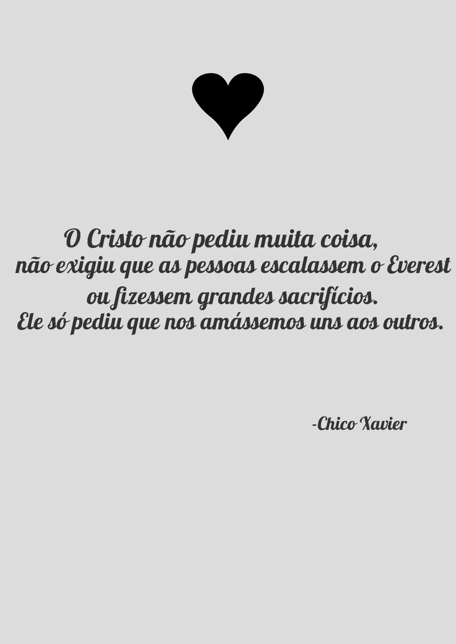 Nome do produto: Quadro frase de (Chico Xavier)