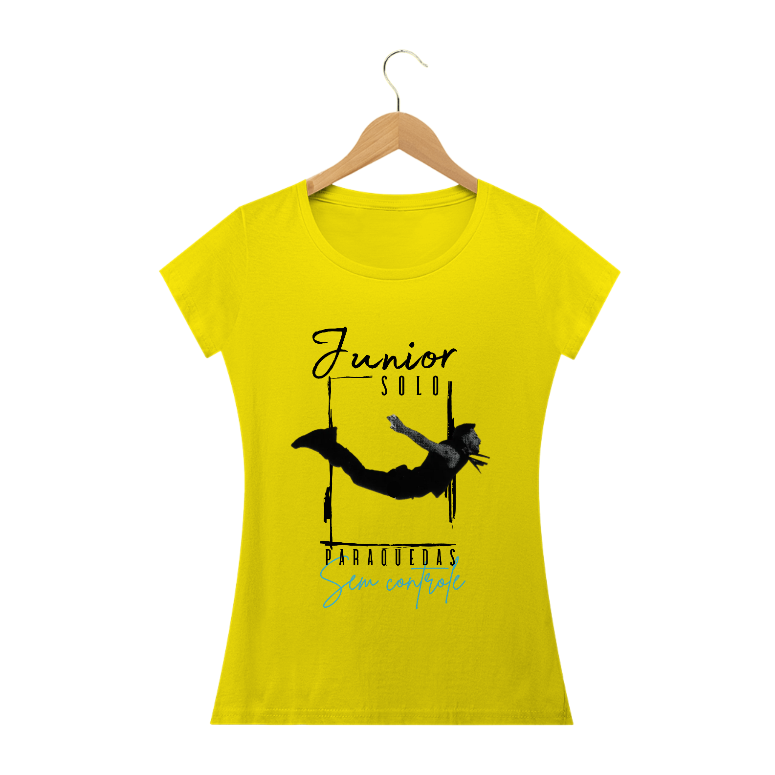 CAMISETA BABY LOOK - JUNIOR #PARAQUEDAS