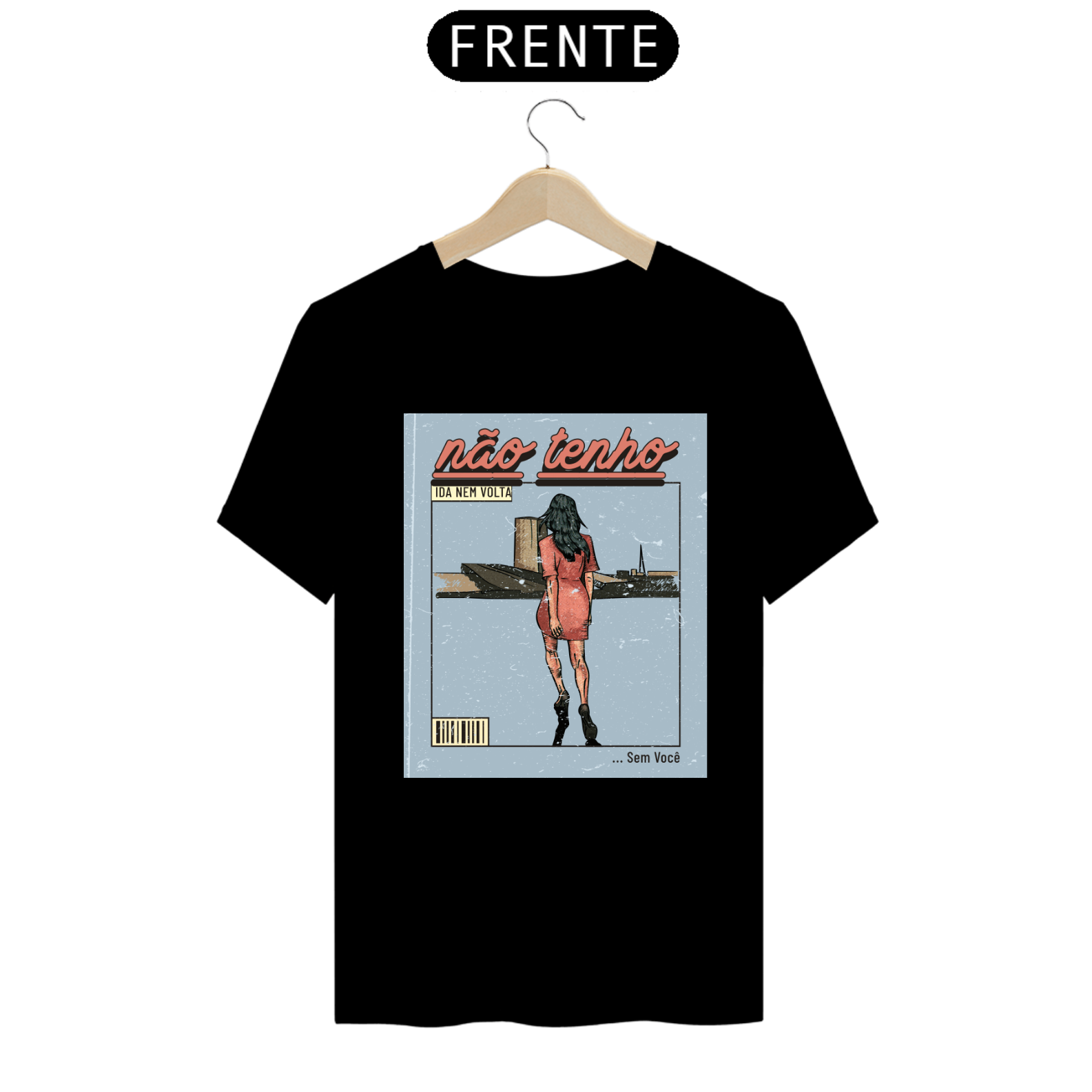 Camiseta Quality Ida Nem Volta - Letras de Músicas