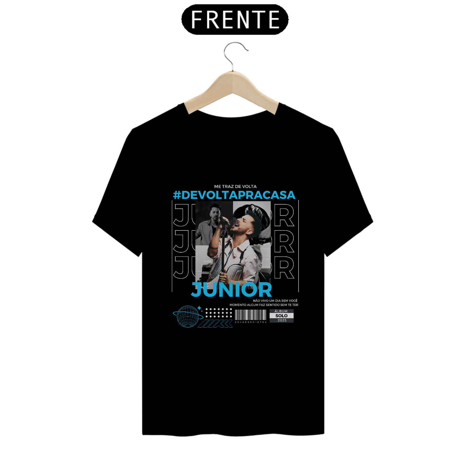 CAMISETA QUALITY - JUNIOR DE VOLTA PRA CASA