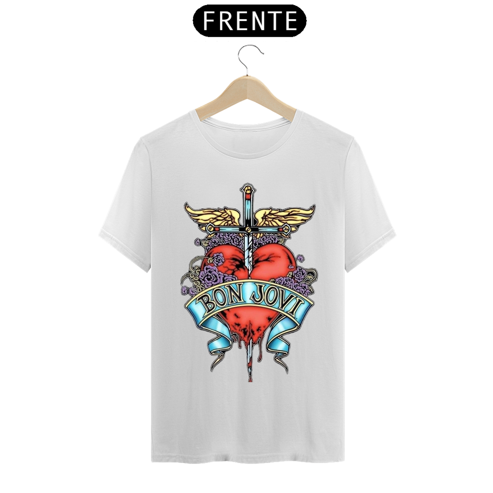 Nome do produto: Camiseta Bon Jovi