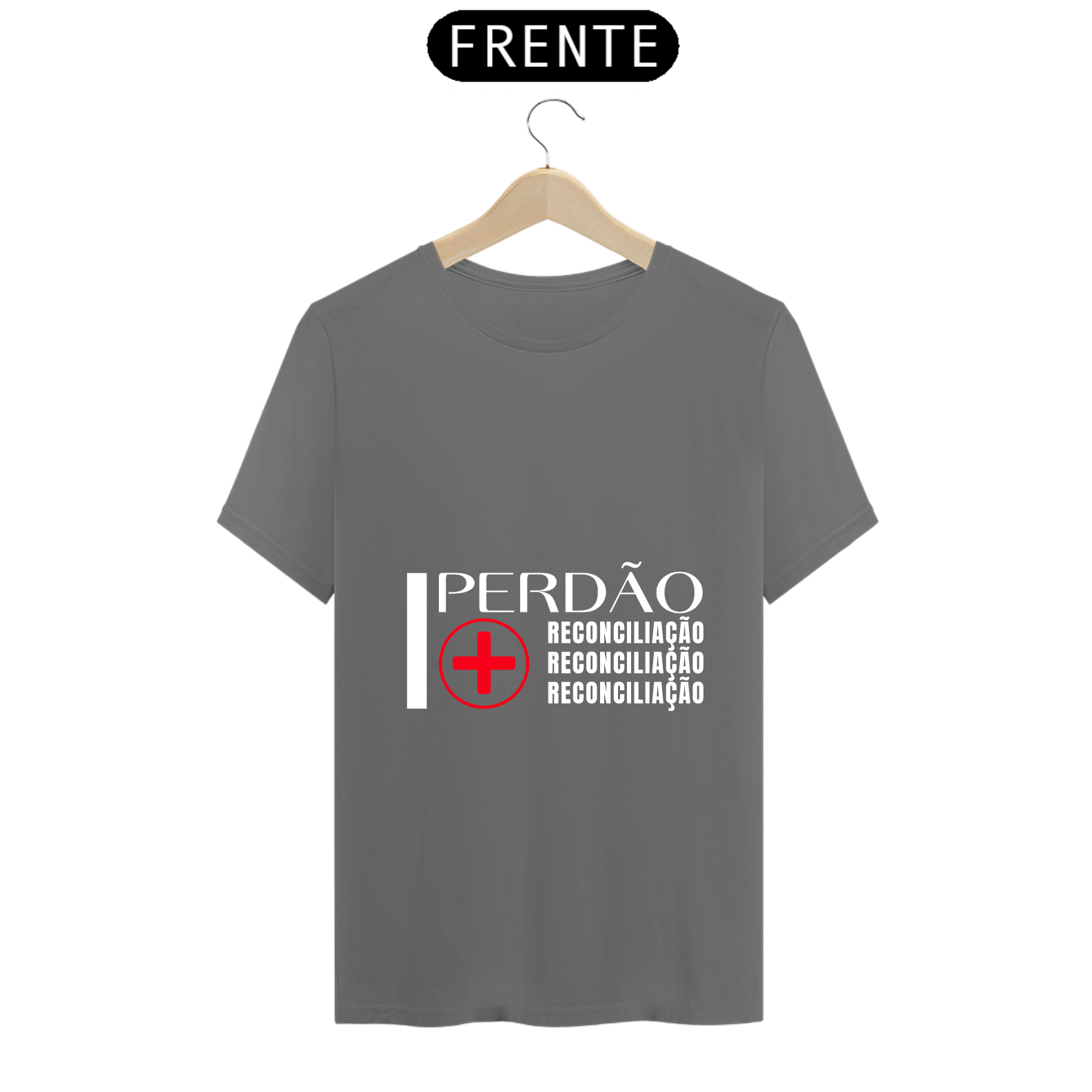 camiseta PERDÃO + RECONCILIAÇÃO
