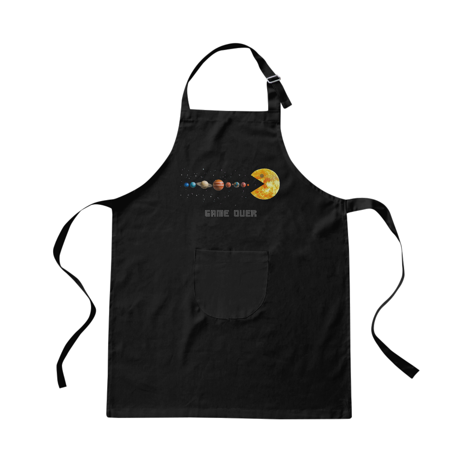 Avental Churrasqueiro Sistema Solar Game Over