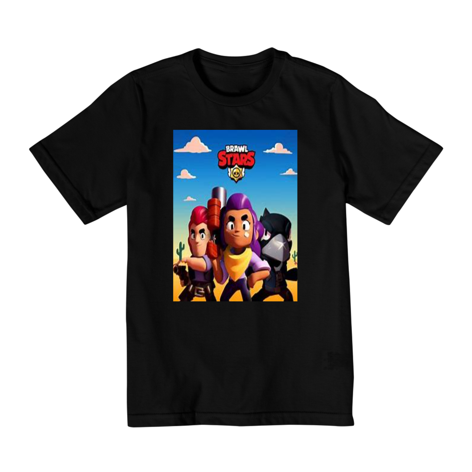 Nome do produto: Camisa Infantil Brawl stars