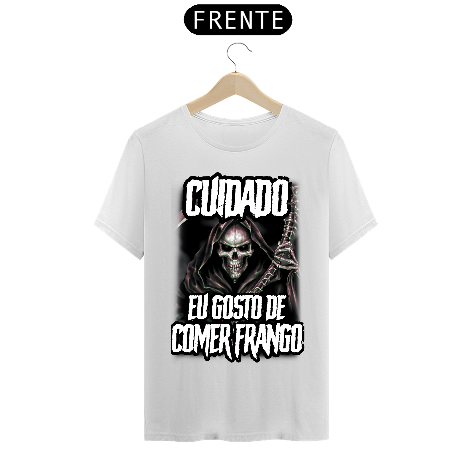 Camiseta Eu Gosto De Comer Frango