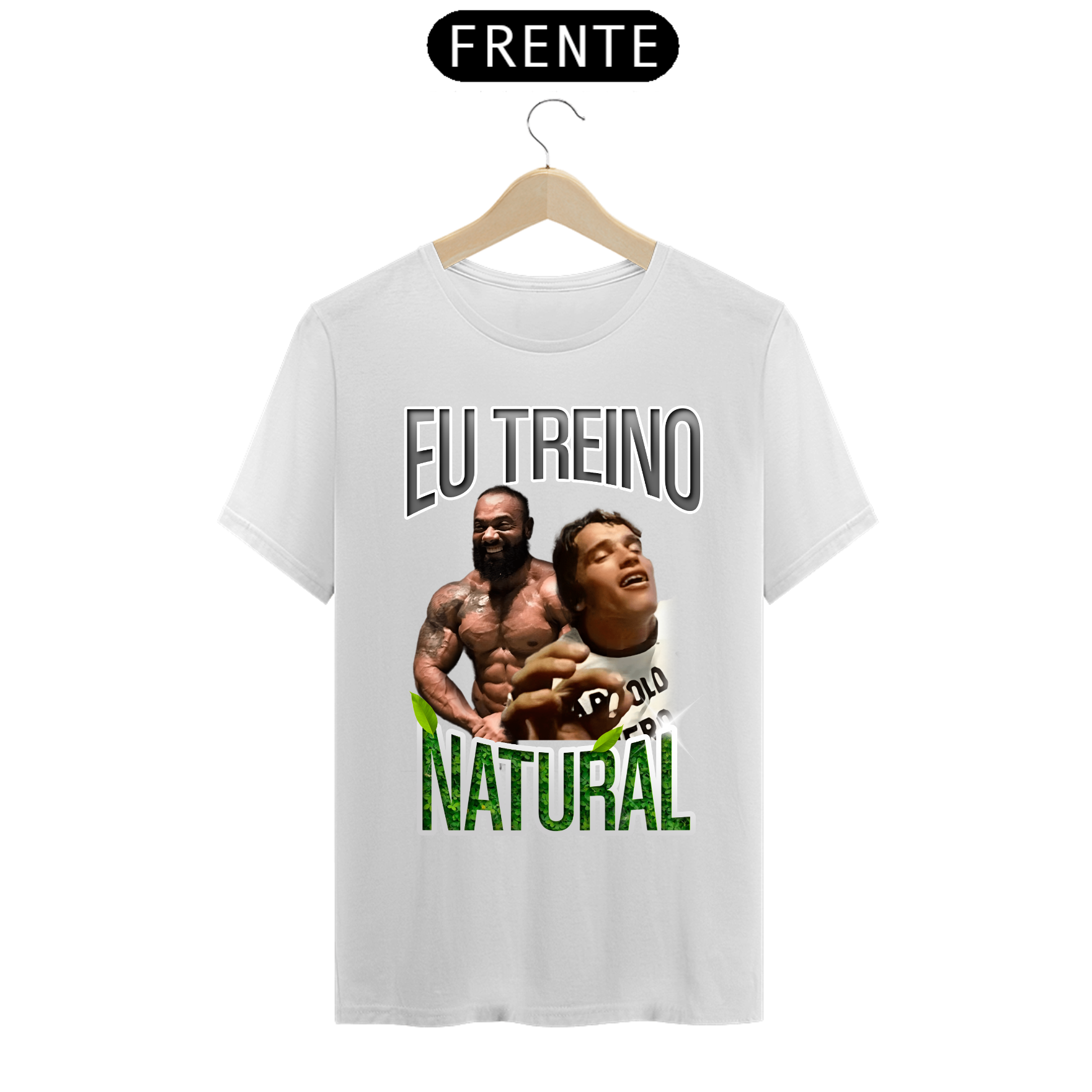 Camiseta Eu Treino Natural