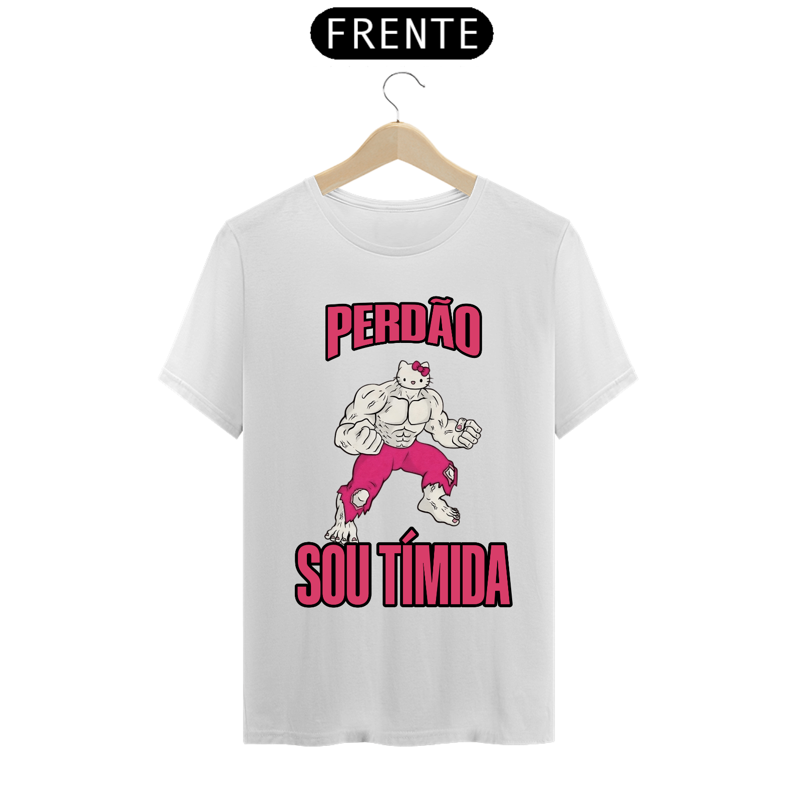 Camiseta - Perdão Sou Tímida
