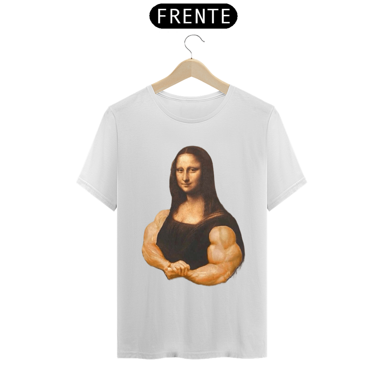 Camiseta- monalisa bombada