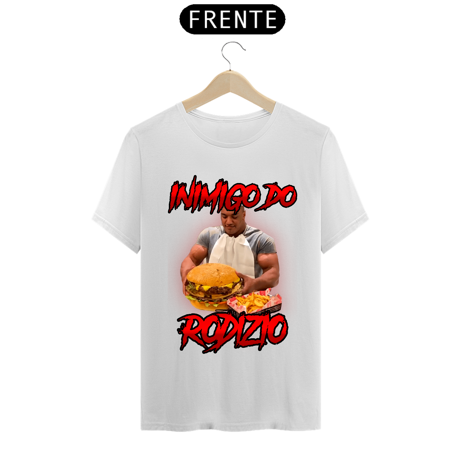 Camiseta - Inimigo do Rodizio