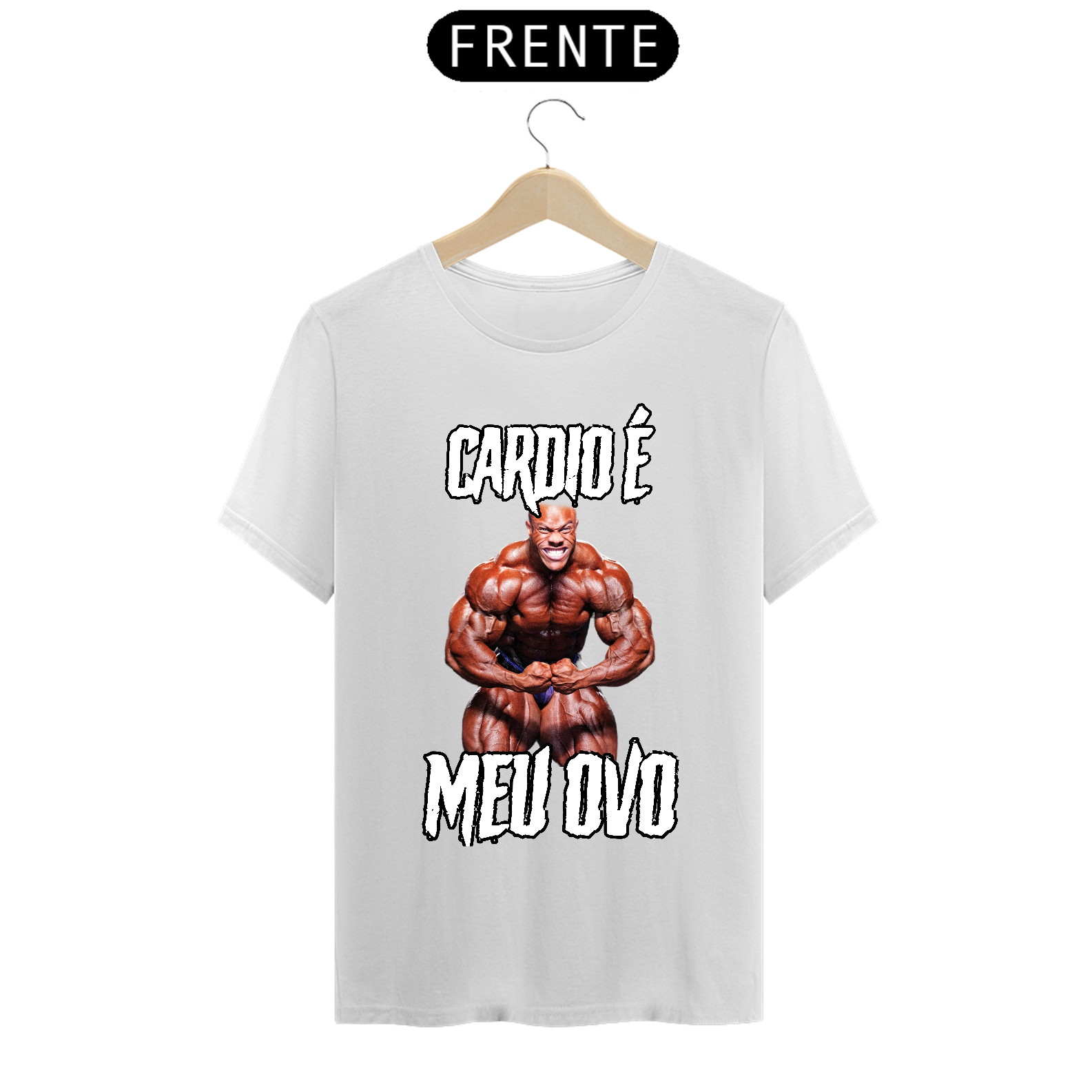 CAMISETA - CARDIO É MEU OVO