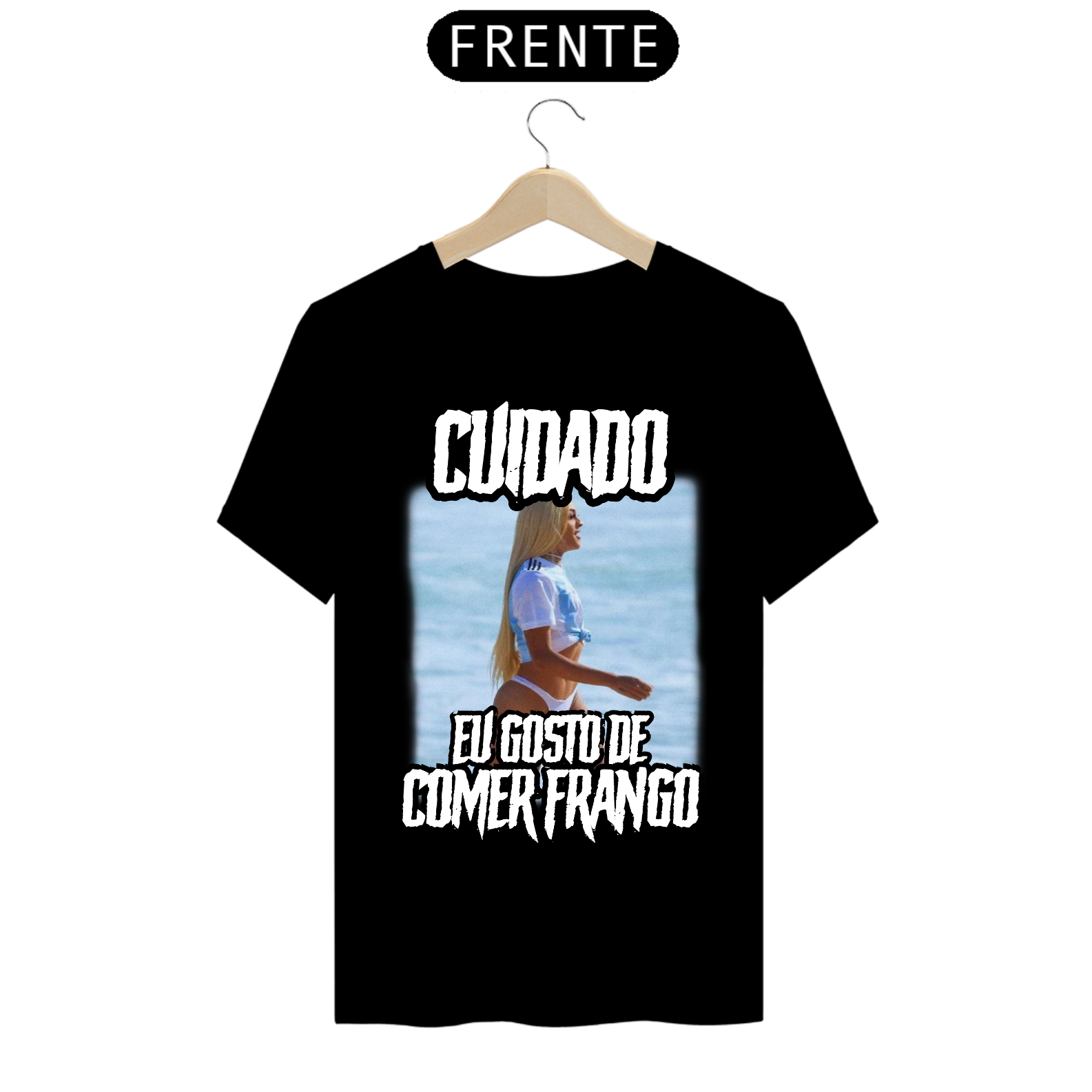 Camiseta Cuidado Personalizada