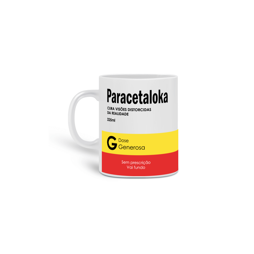 Caneca Paracetaloka