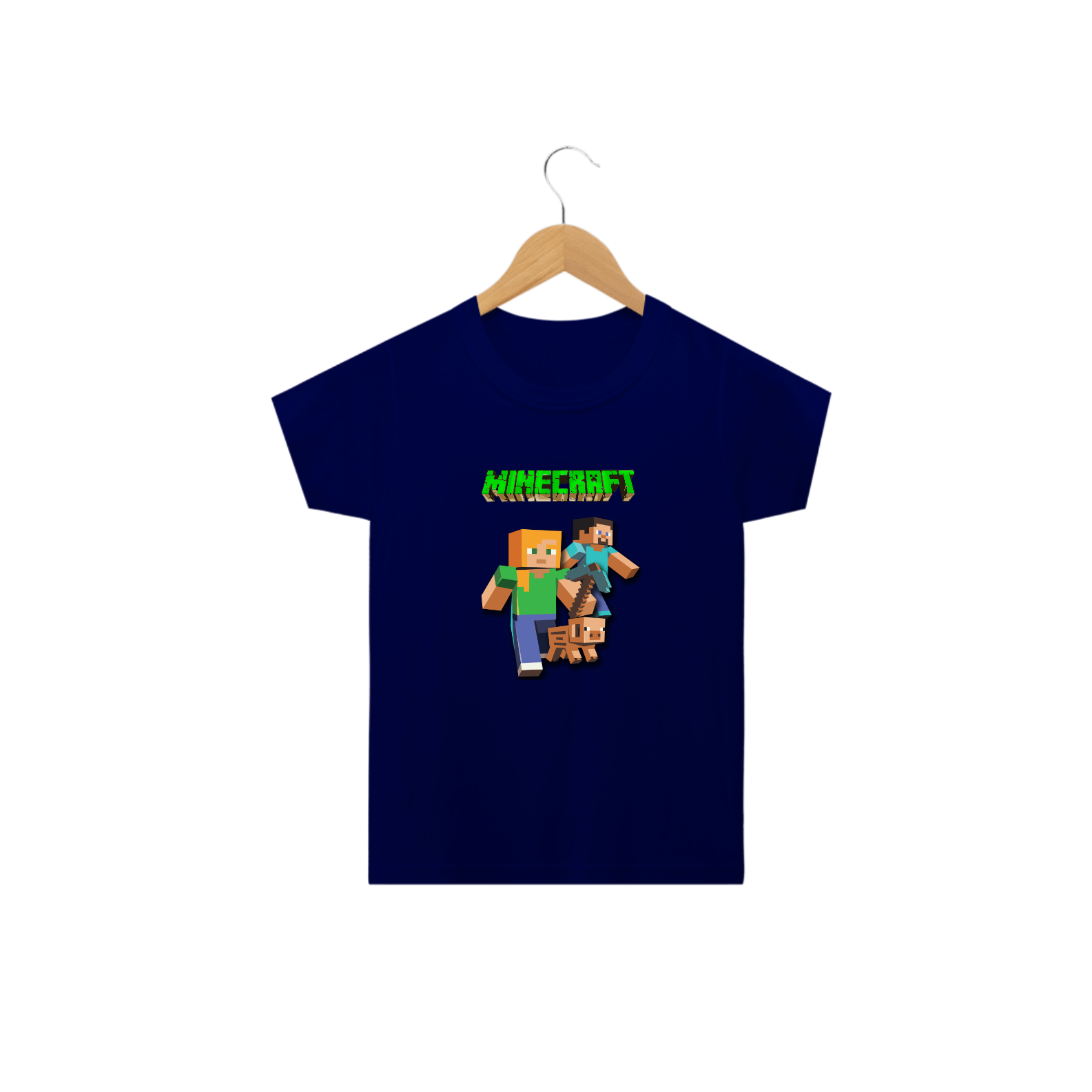Camiseta Infantil: Minecraft