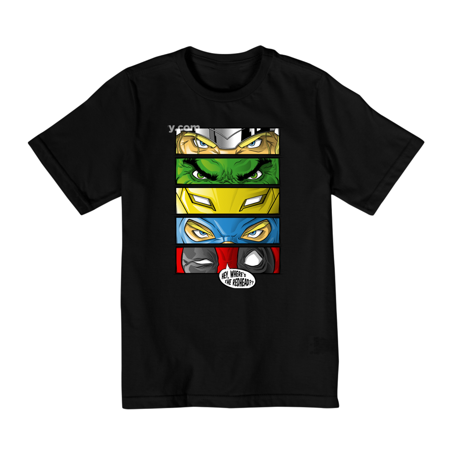 Camiseta Infantil - Vingadores