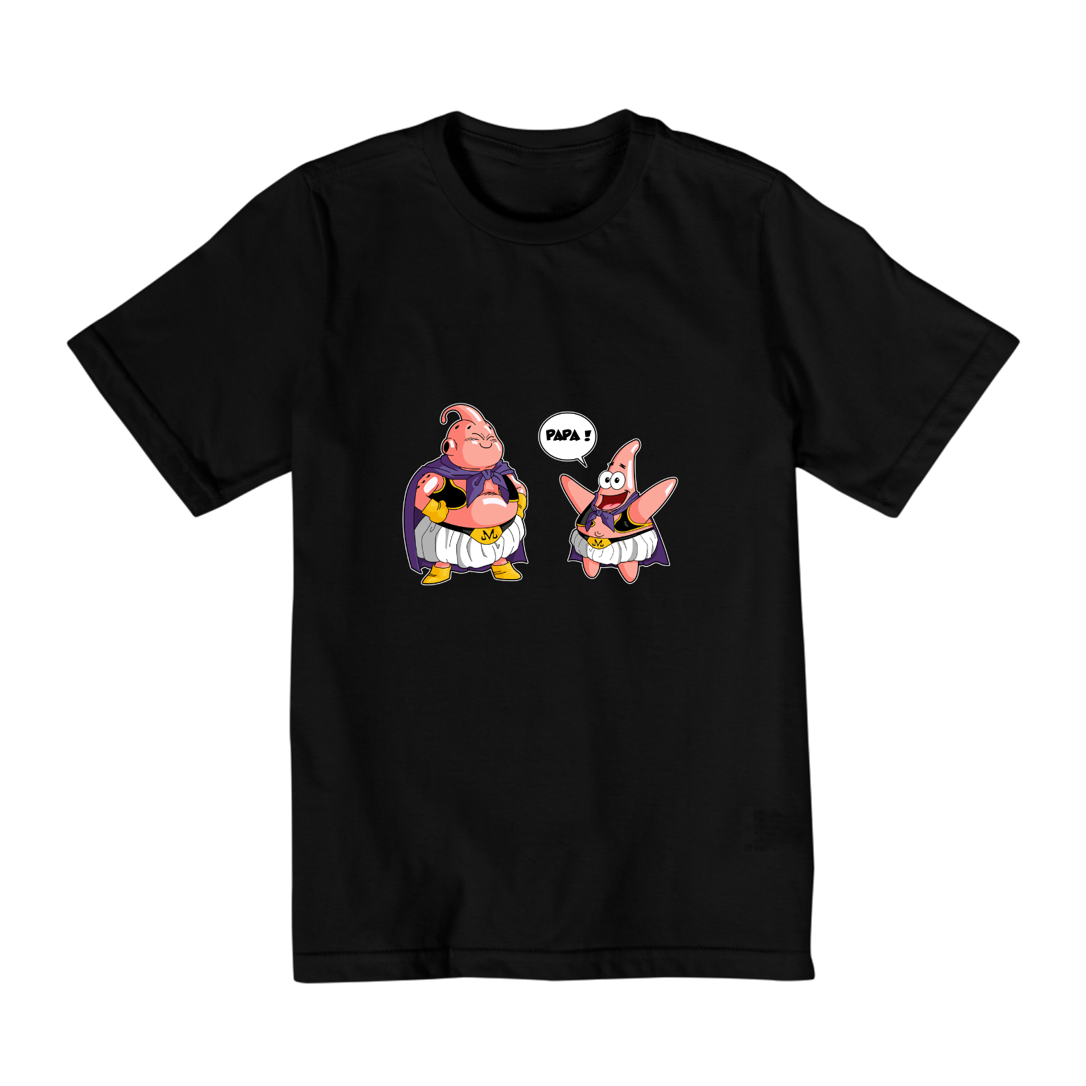 Camiseta Infantil - Majin Buu & Patrick