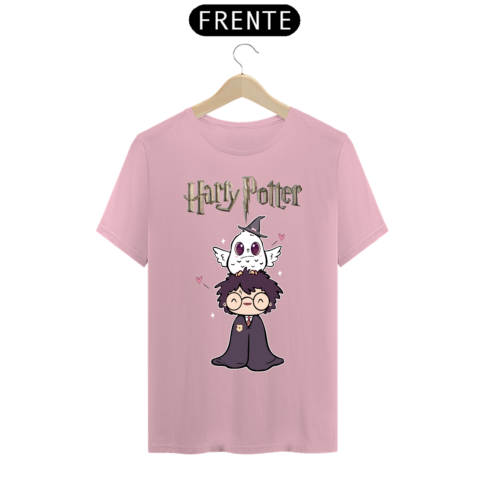 Camiseta Harry Potter e Coruja