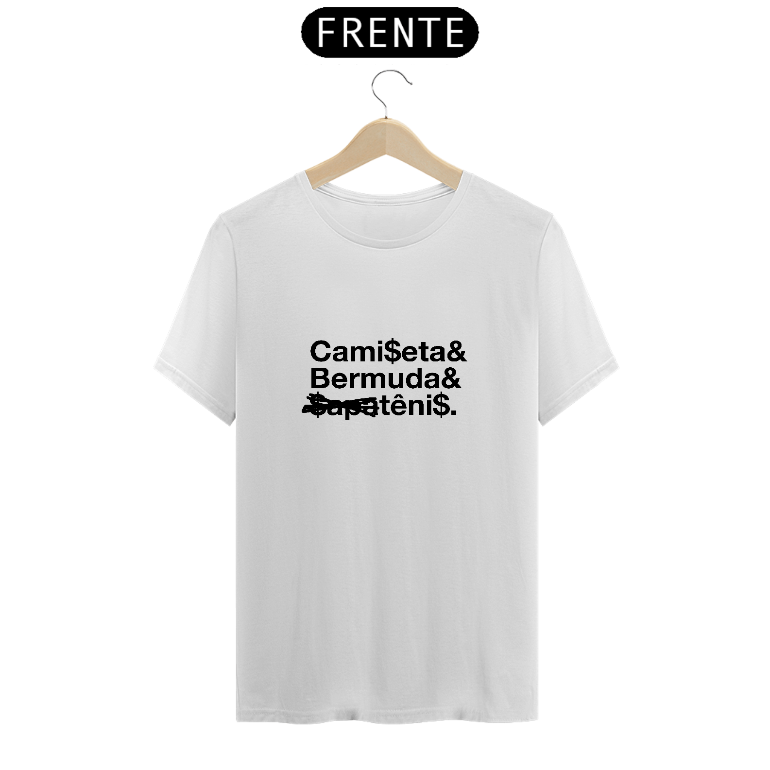 Camiseta e Bermuda e Tênis - Autor Por Mim Conhecido