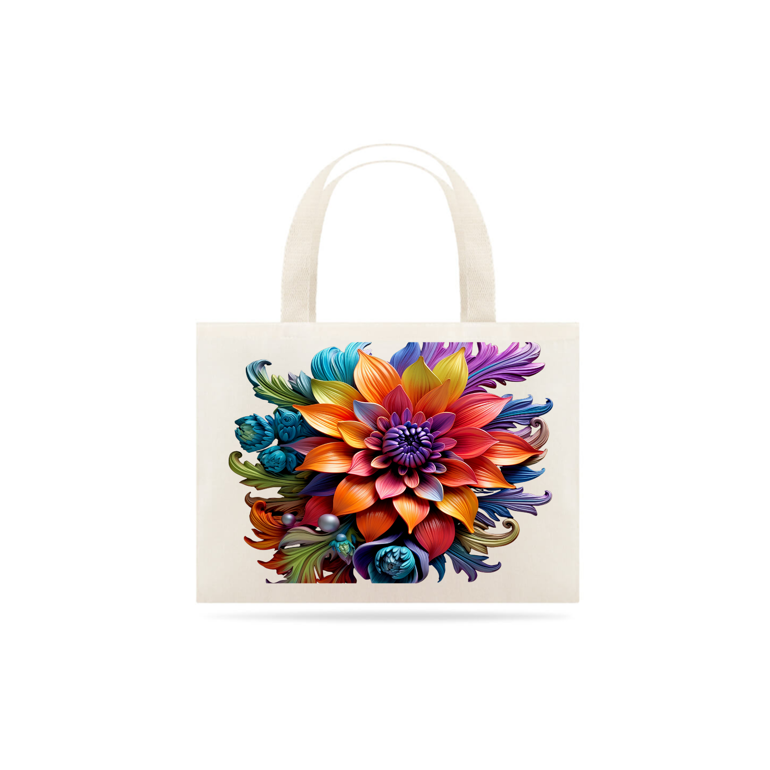 Eco Bag -  Flower- Flores 