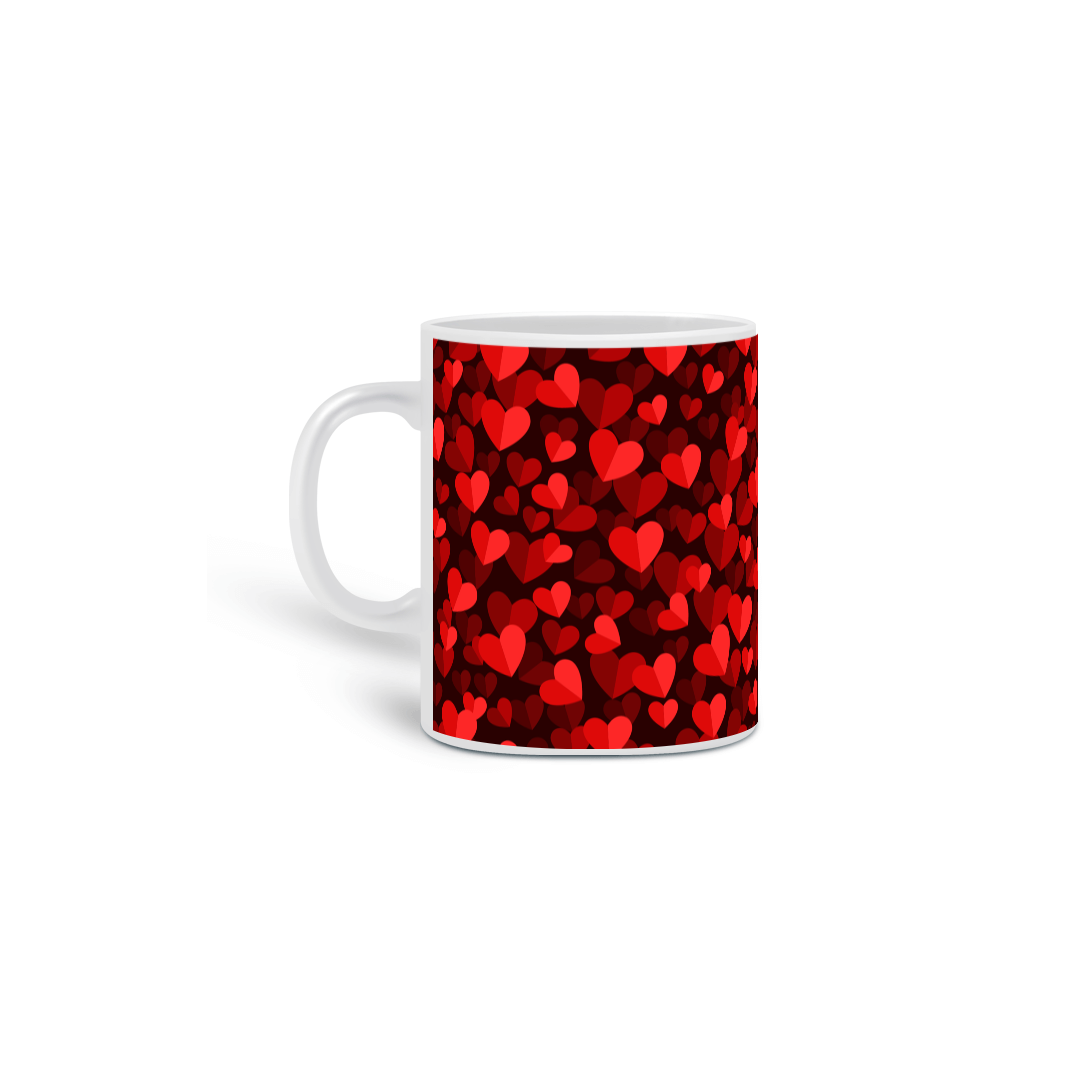 Caneca branca - Love 