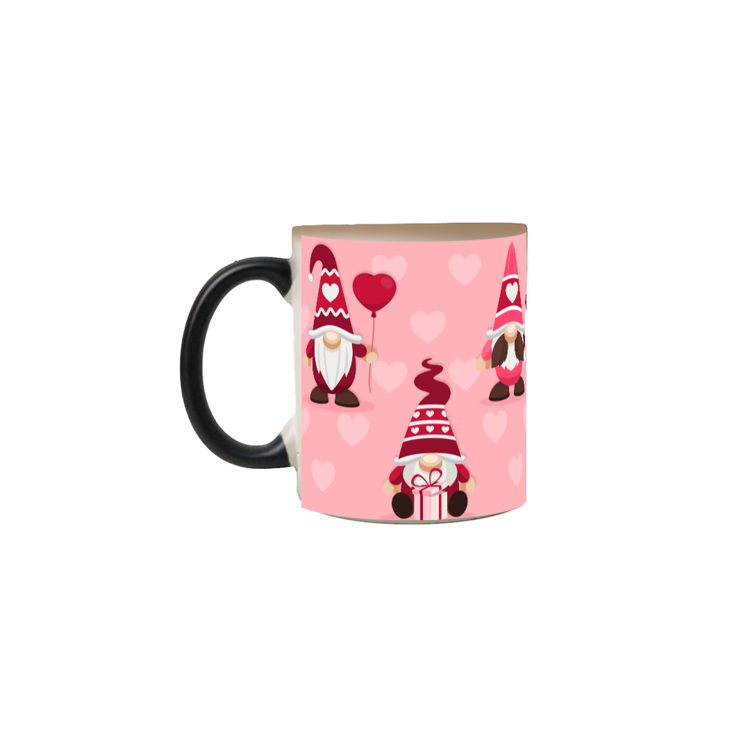 Caneca Mágica - Valentine gnomes