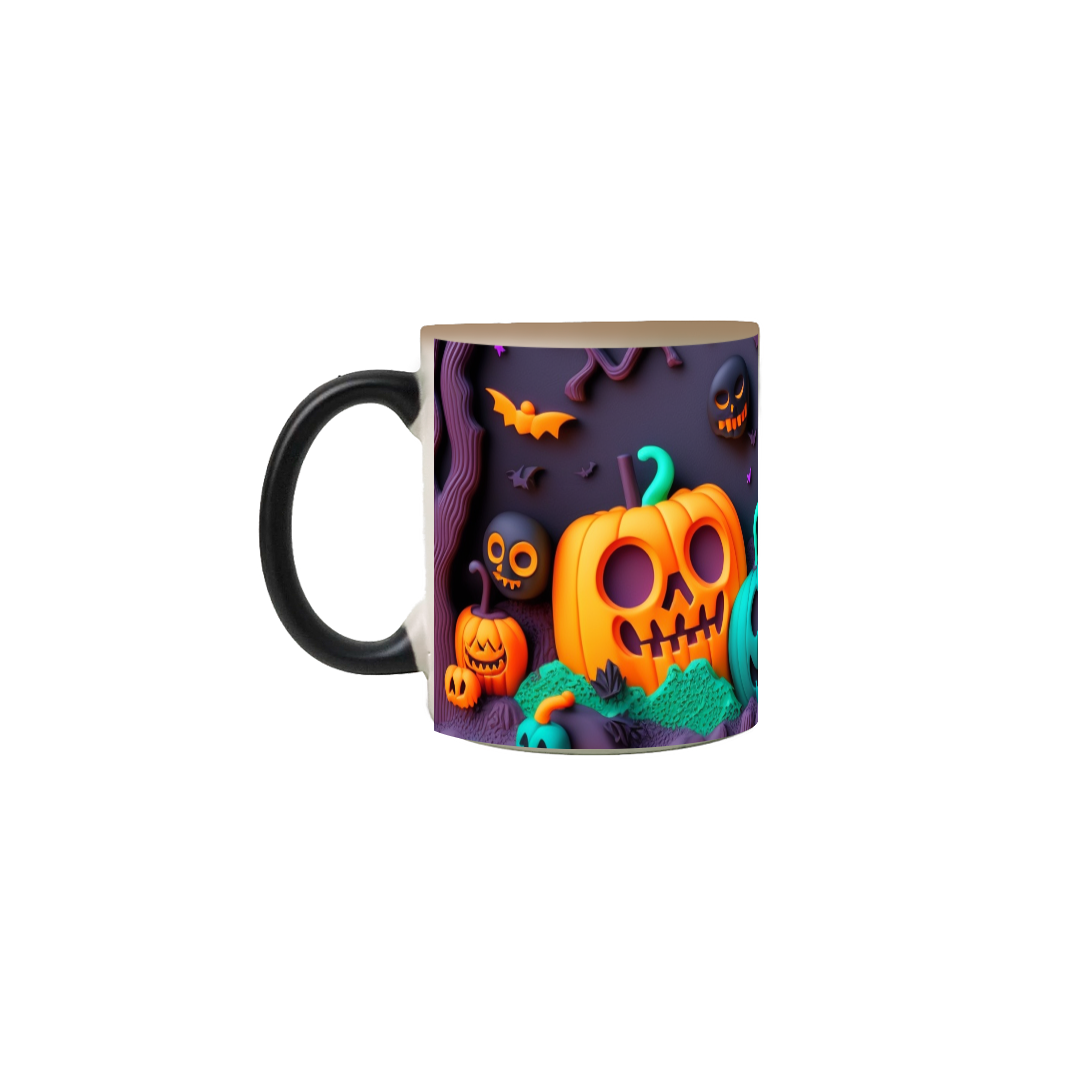 Caneca Mágica - Halloween 3D 