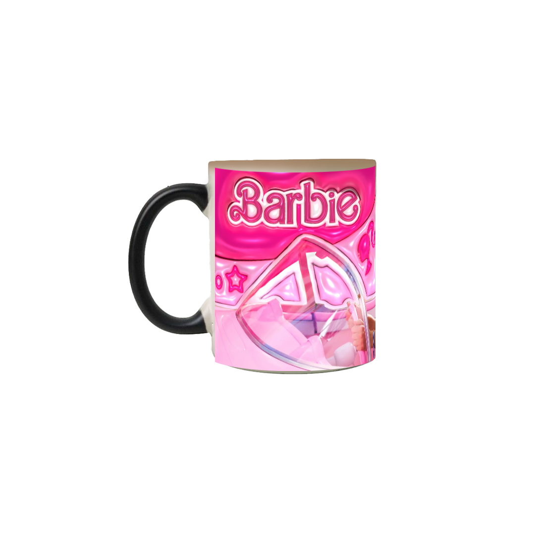 Caneca Mágica - Barbie 3D 